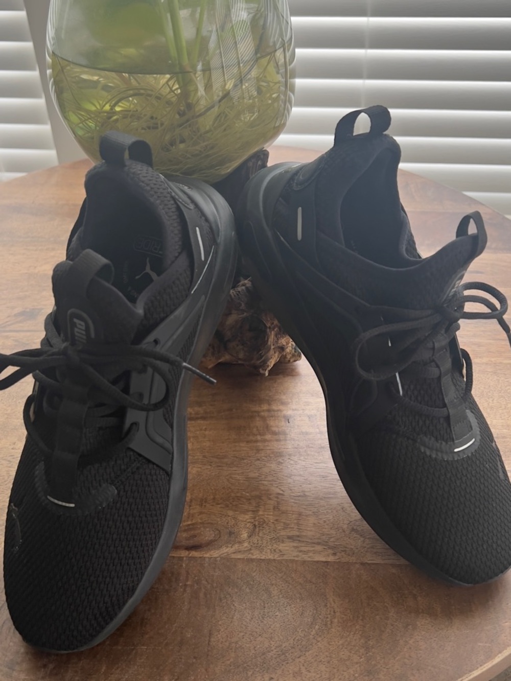 Puma Women's All-Black Athletic Sneakers